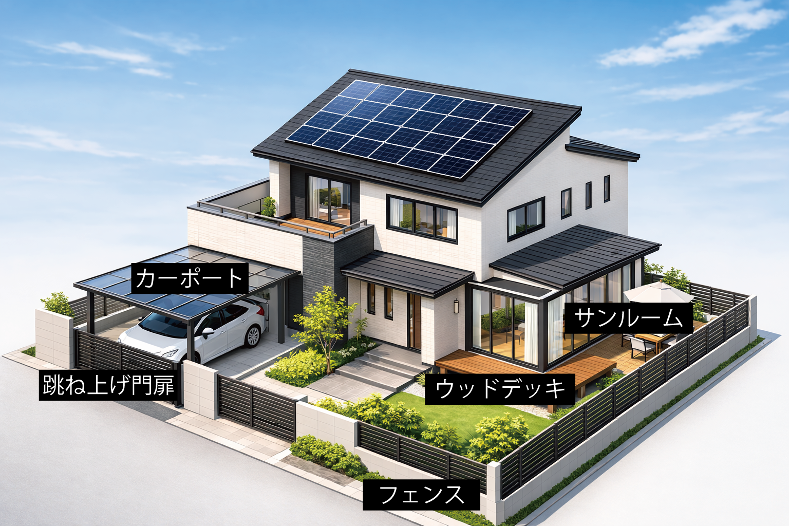 外構・エクステリア・外まわりリフォームのイメージ